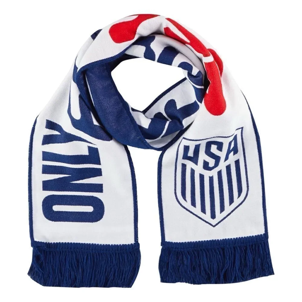 Ruffneck US Men's National Team- Only Forward Soccer Scarf, Red, White, Blue NWT